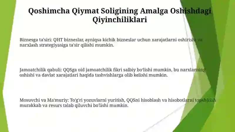 Qo’shimcha qiymat soliqi 3