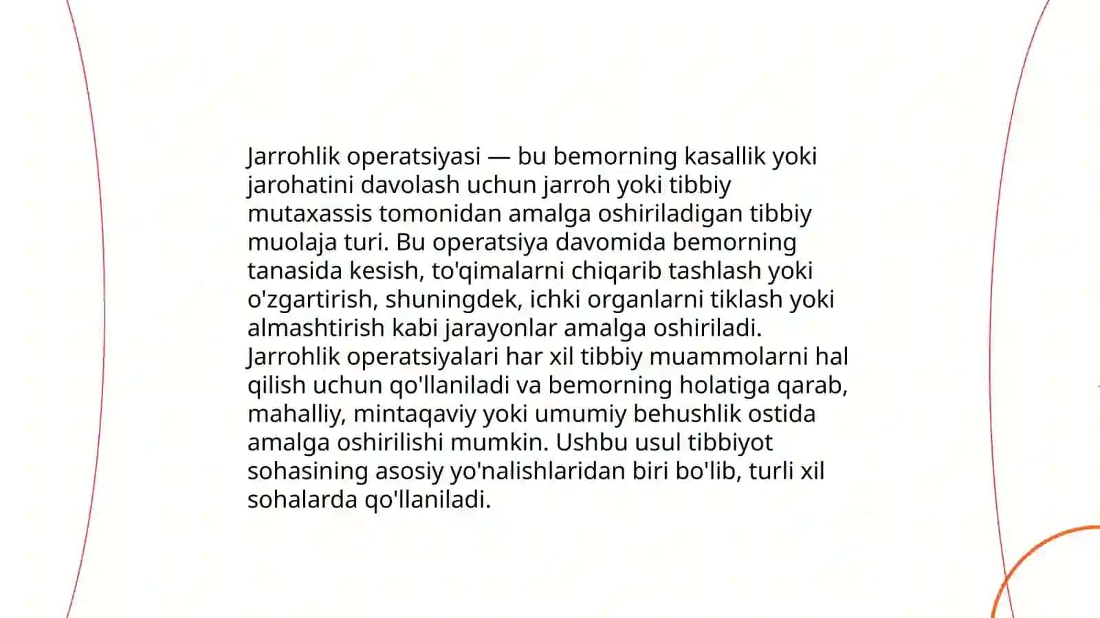 Jarrohlik operatsiyasi 3