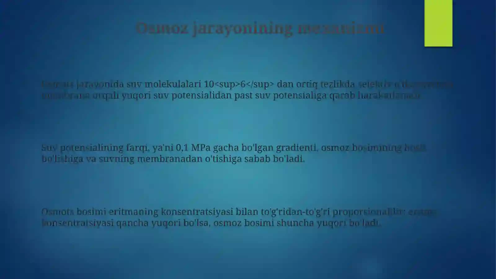 Diffuziya va Osmos hodisasi 3