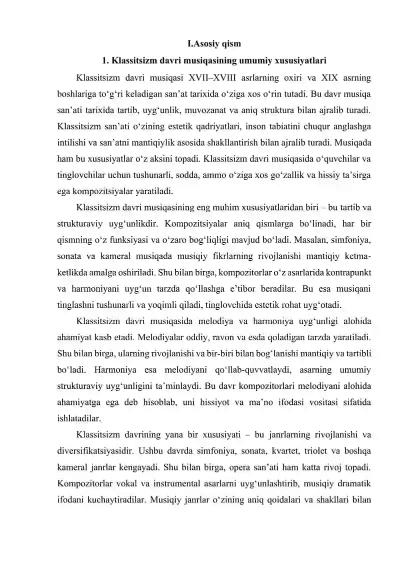 Musiqa san’atida klassitsizm davri 3