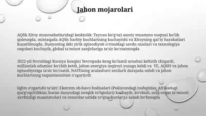 Dunyoning ishlari qissasi 3