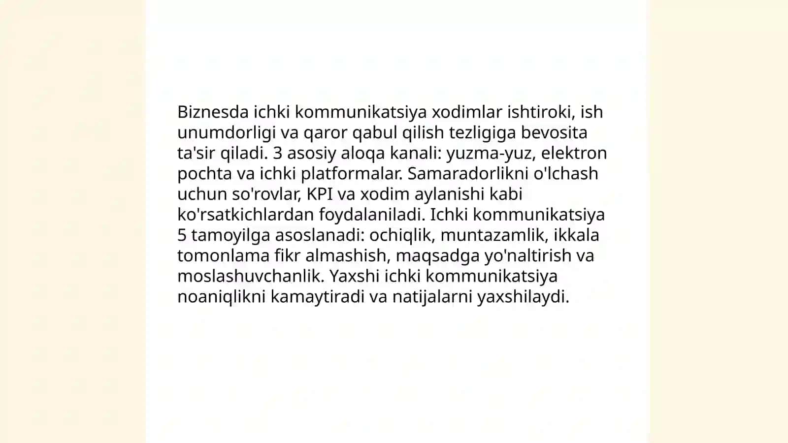 Biznesda kamunikatsiya 3