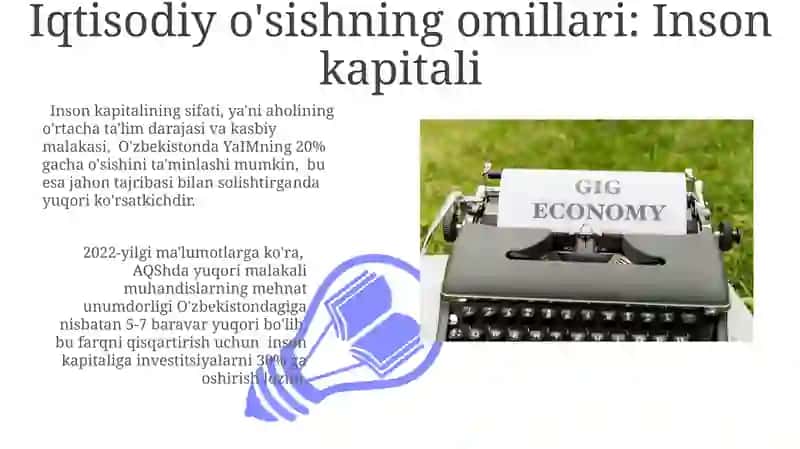 Iqtisodiy o'sish omillari va tiplari 3