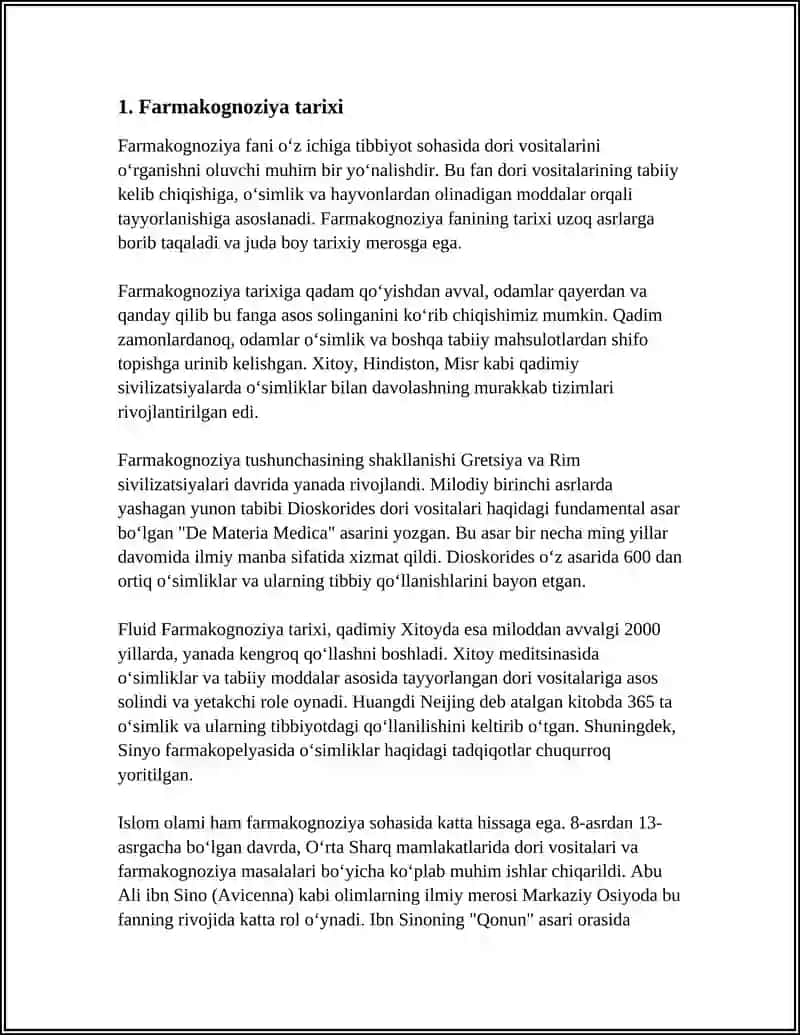 Farmakognoziya tarixi 3