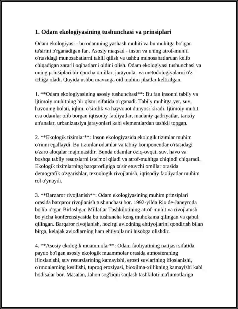 ODAM EKOLOGIYASI 3