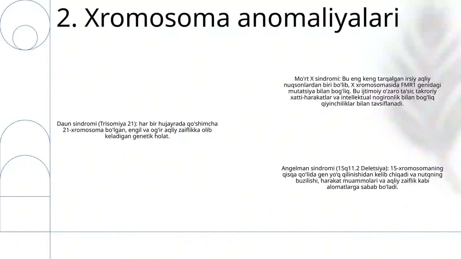 Oligofreniyaning Irsiy Shakllari 3
