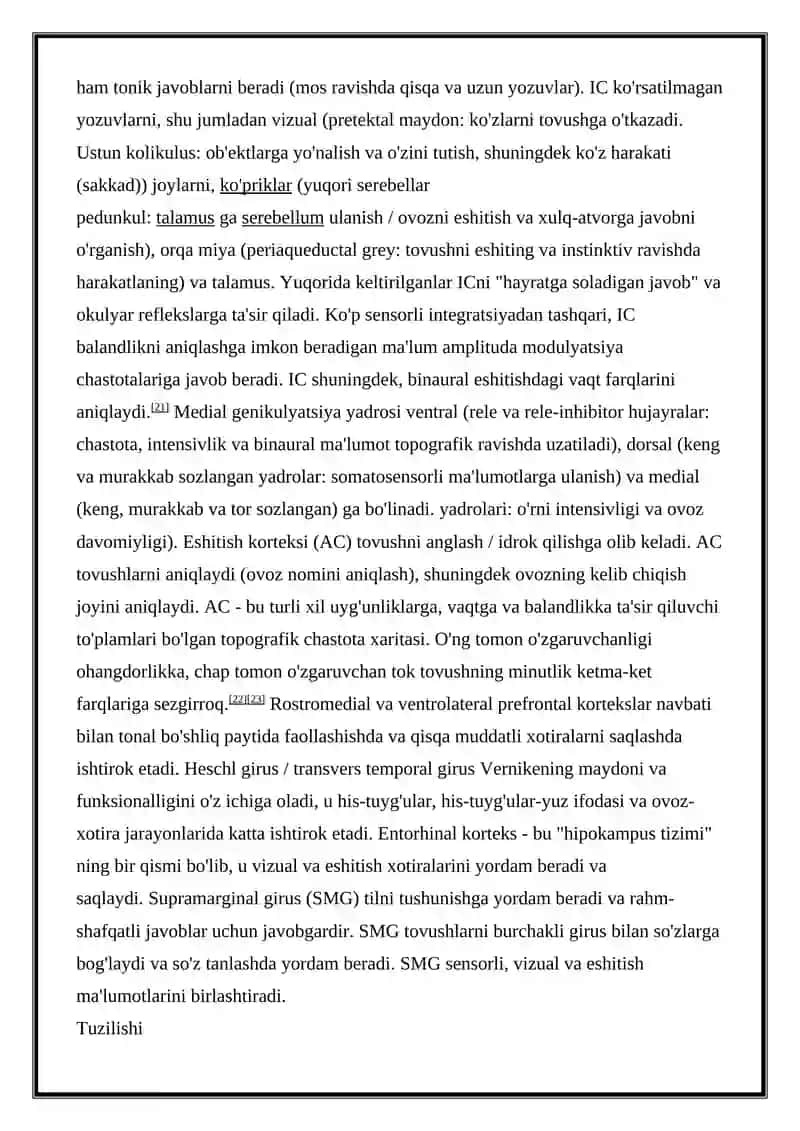 ESHITISH SISTEMASINING FIZIK HUSUSIYATLARI 3