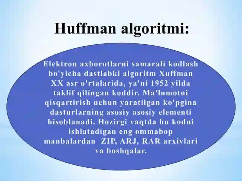 Huffman algoritmi 3