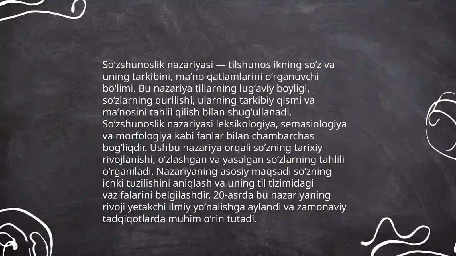 Soʻzshunoslik 3