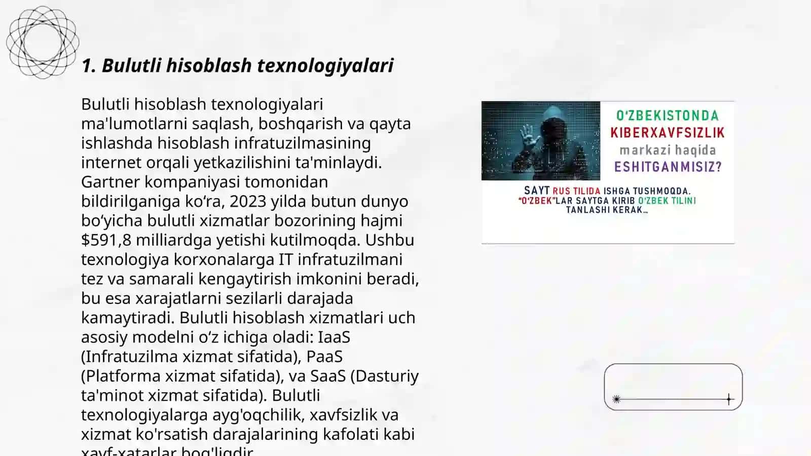 Bulutli texnologiyalar va kiberxavfsizlik 3