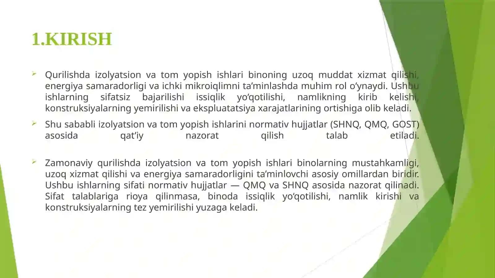 Izolyatsion va Tomyopishishlarining Sifatnazorati 3