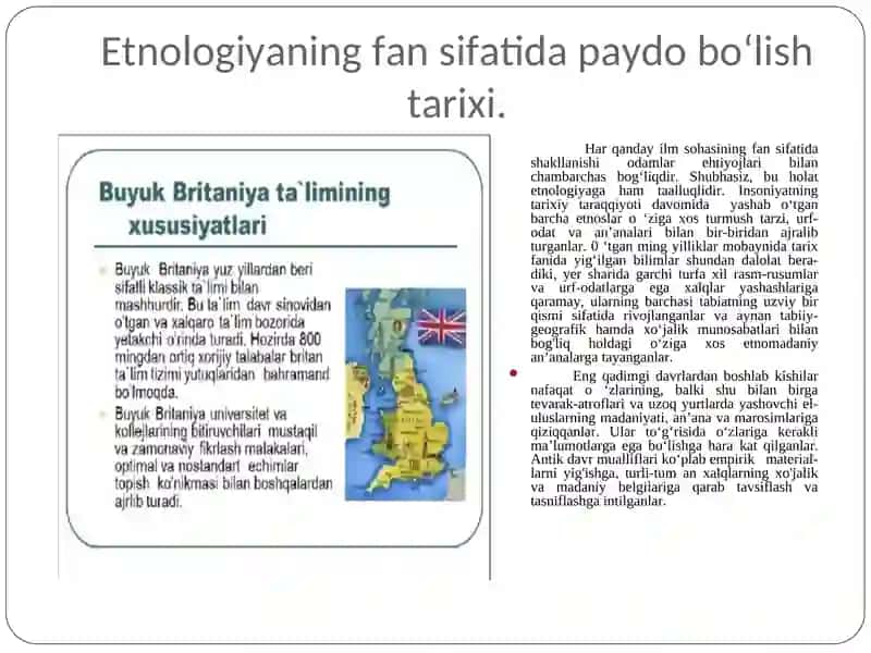 Etnologiya fanining taraqqiyoti 3
