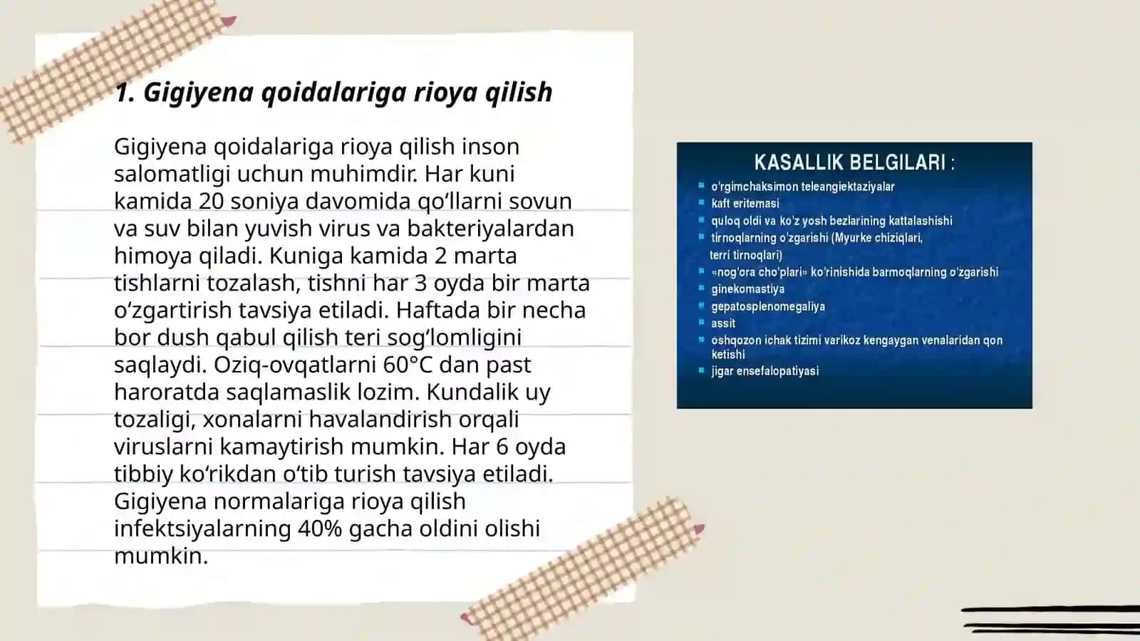 Gigiyena qoidalariga rioya qilish 3
