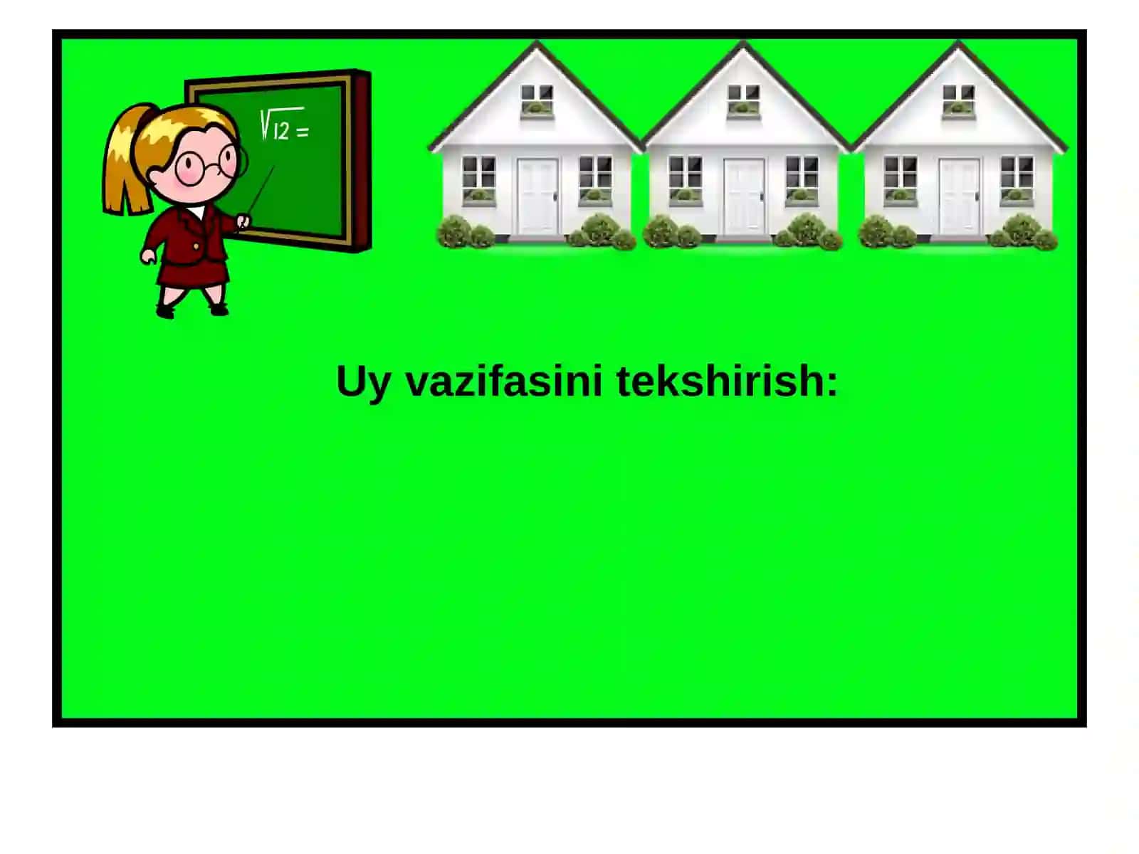 Burchaklarni o’lchash.Transportir 3