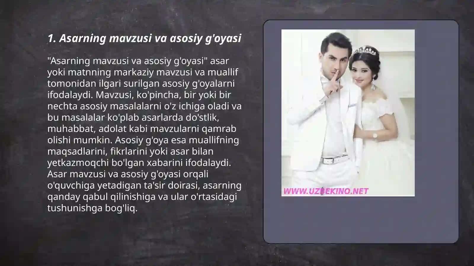 "Yulduzlar mangu yonadi" asari tahlili 3