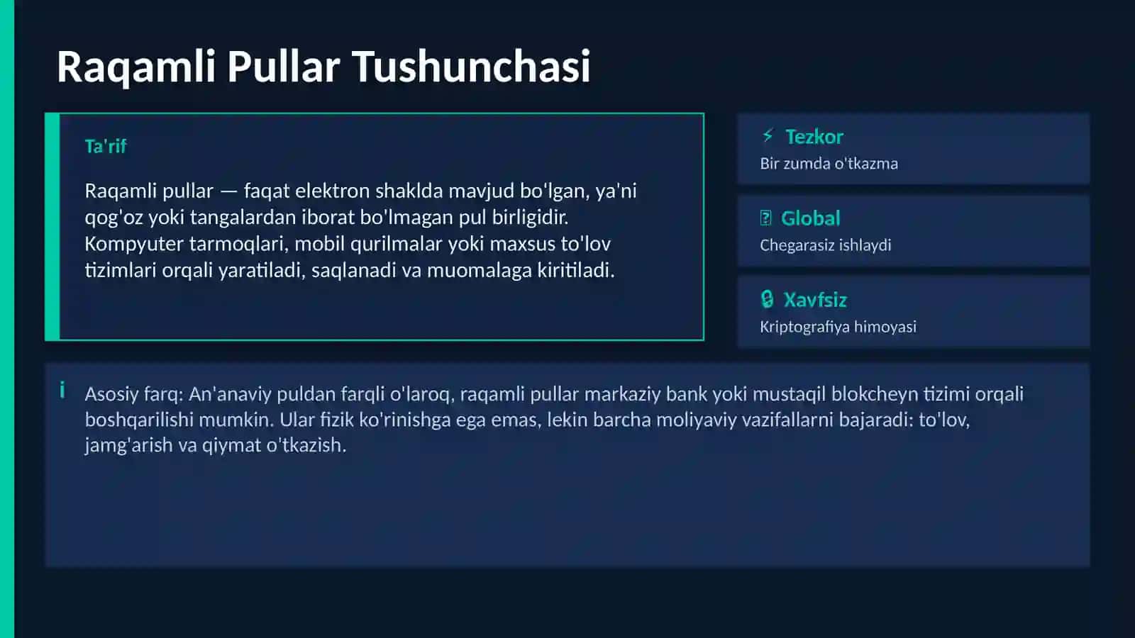 RAQAMLI PULLAR VA IQTISODIY RIVOJLANISH 3