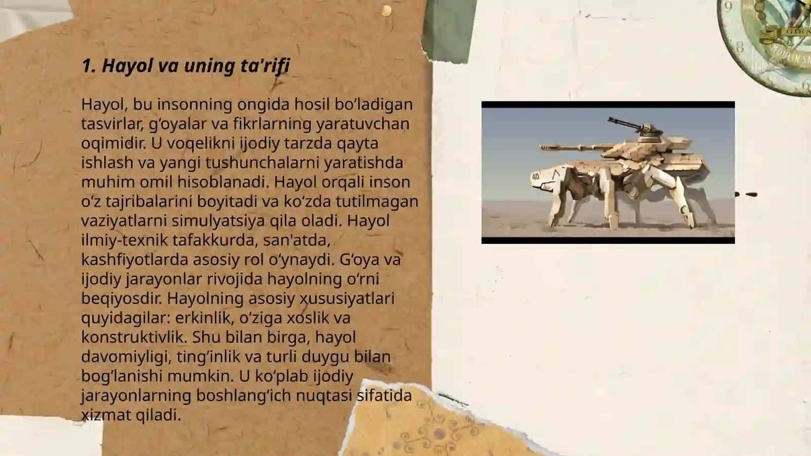Hayol haqida tushuncha 3