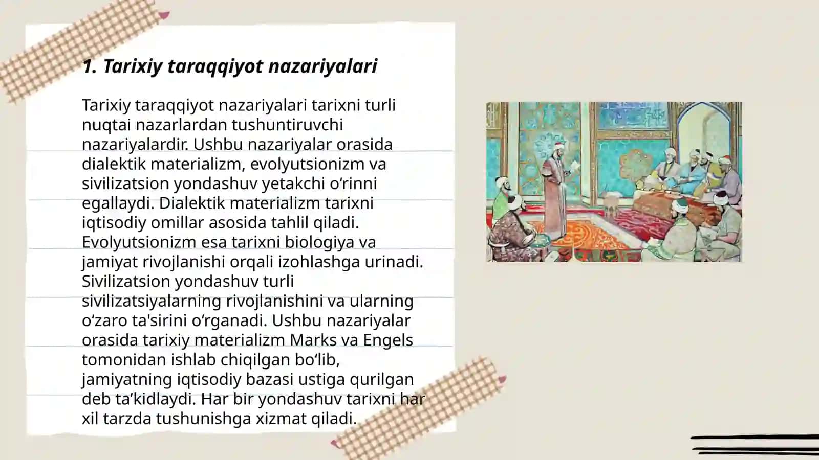 Isabayeva Shahzoda tarix fanidan slaydlar 3
