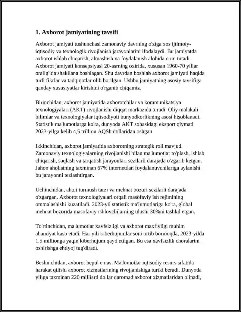 AXBORATLASHGAN JAMIYAT VA UNING ISTIQBOLLARI 3