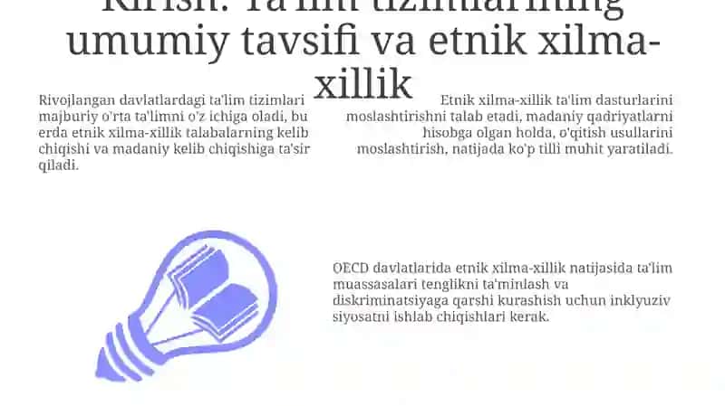 Etnik xilma-xillik va ta'lim integratsiyasi 3