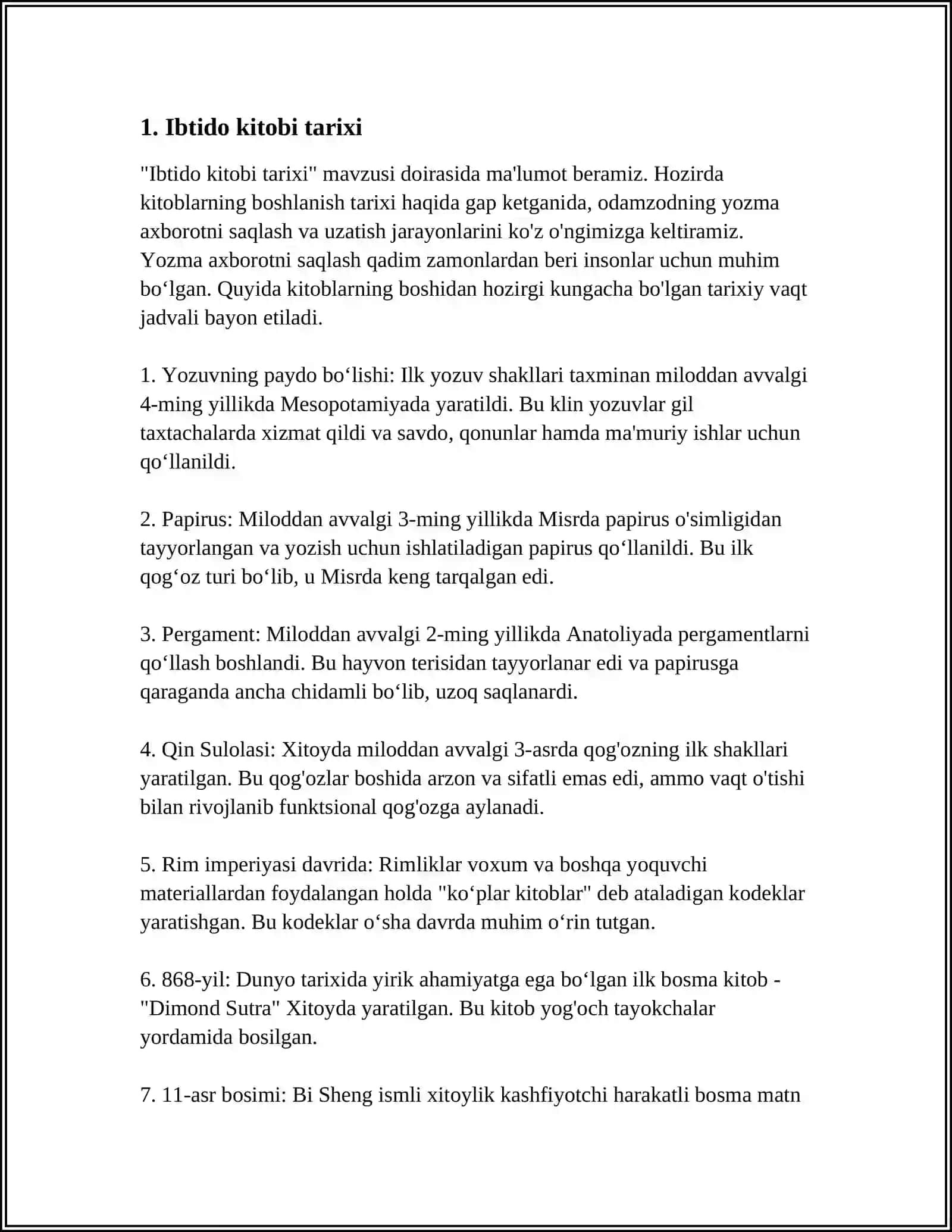 IBTIDO KITOBIGA TAXLIL 3