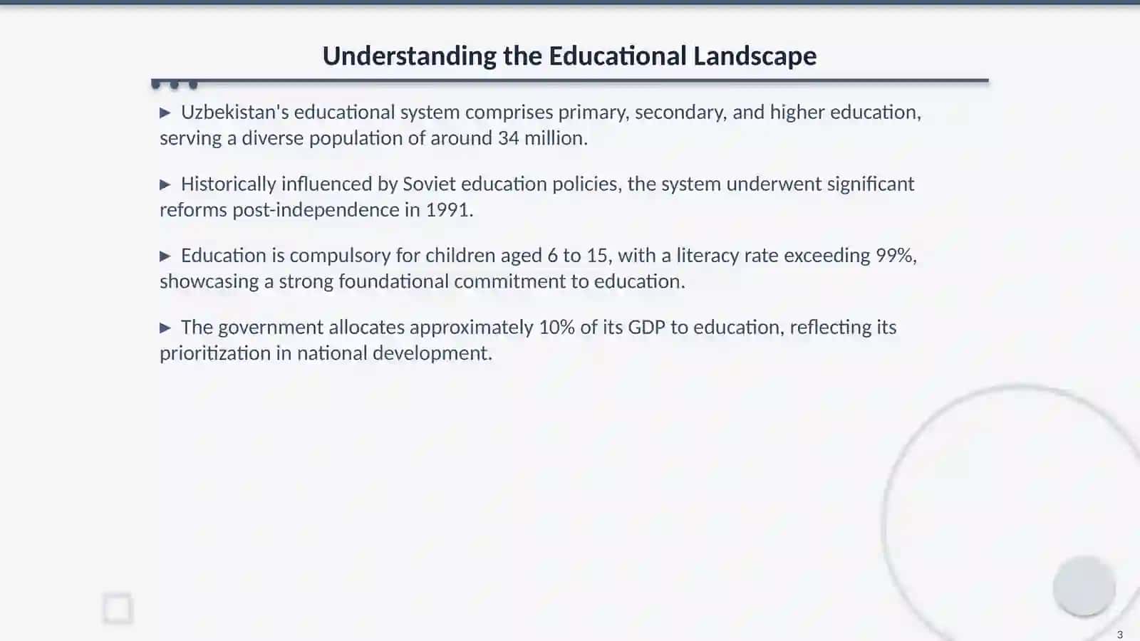 The Educational System of Uzbekistan 3