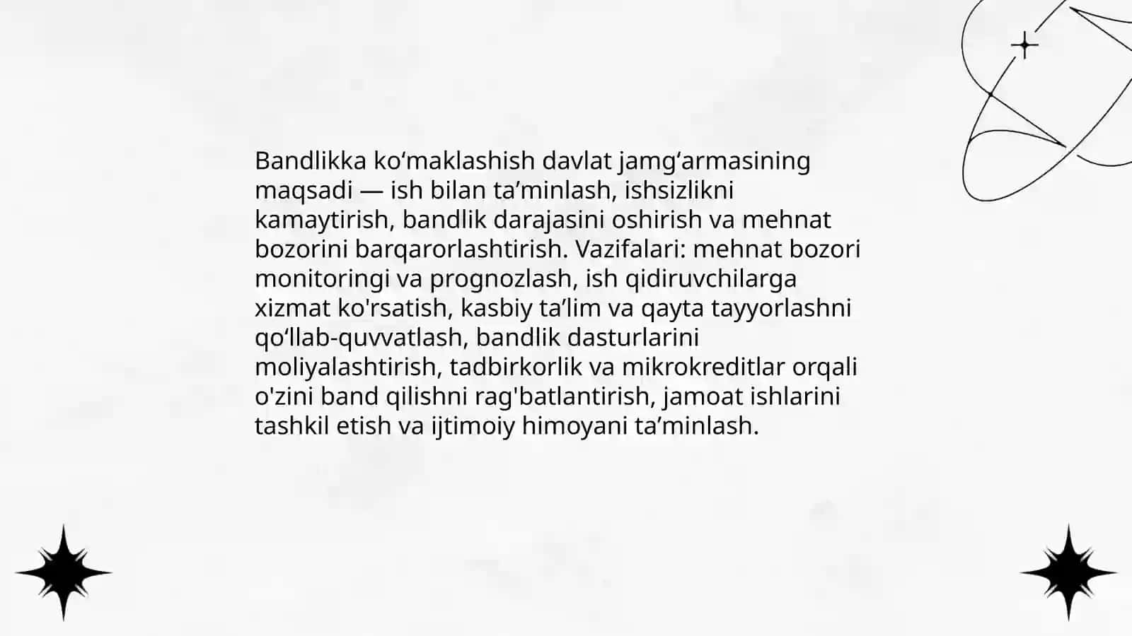 Bandlikka koʻmaklashish davlat jamgʻarmasi 3