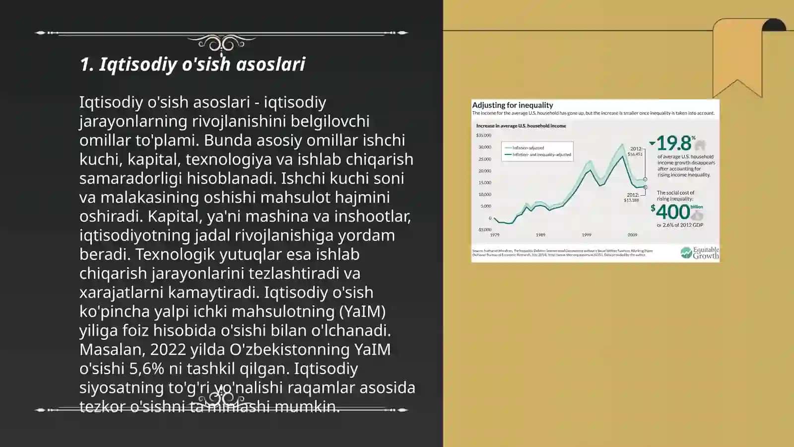 Iqtisodiy o'sishning yakenscha modeli 3