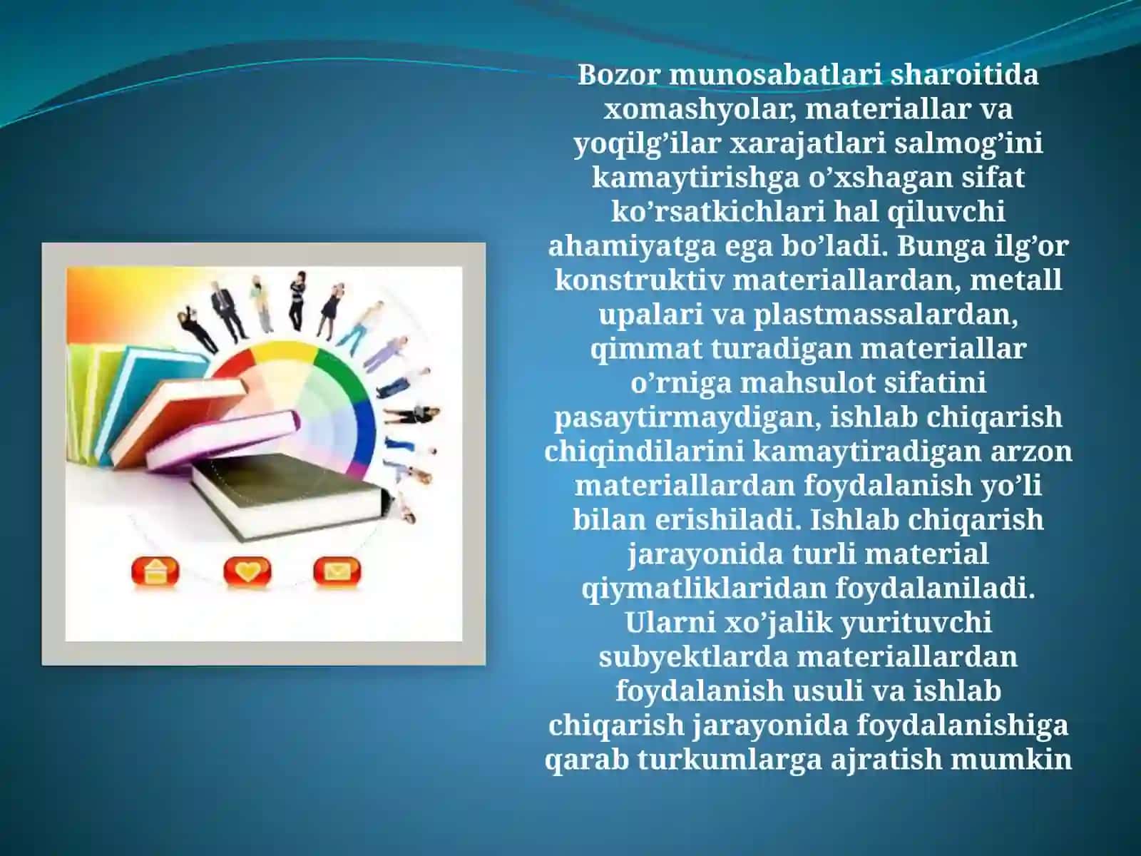 Material harajatlarining hisobi 3