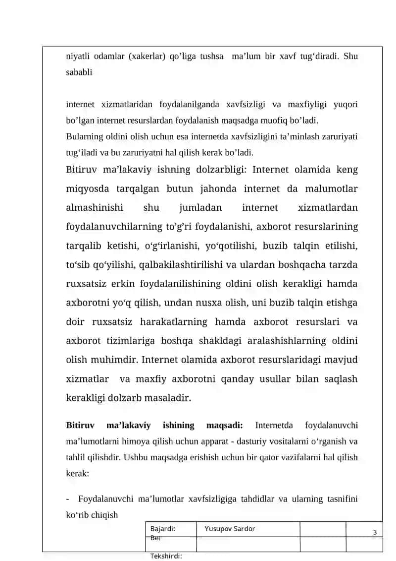 Internet xizmatlarini tashkil etilishi 3