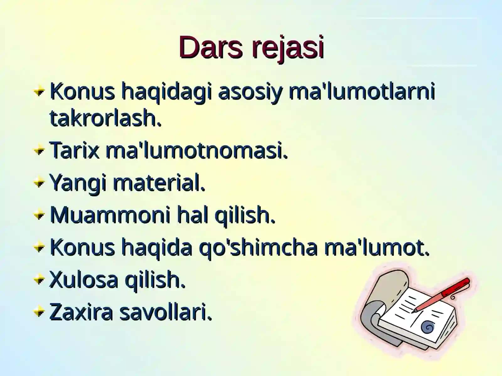 Konusning hajmi 3