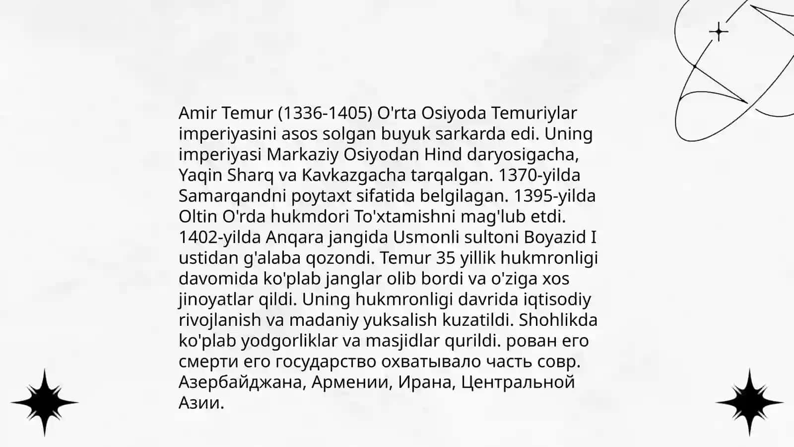 Amir Temur buyuk davlat arbobi 3