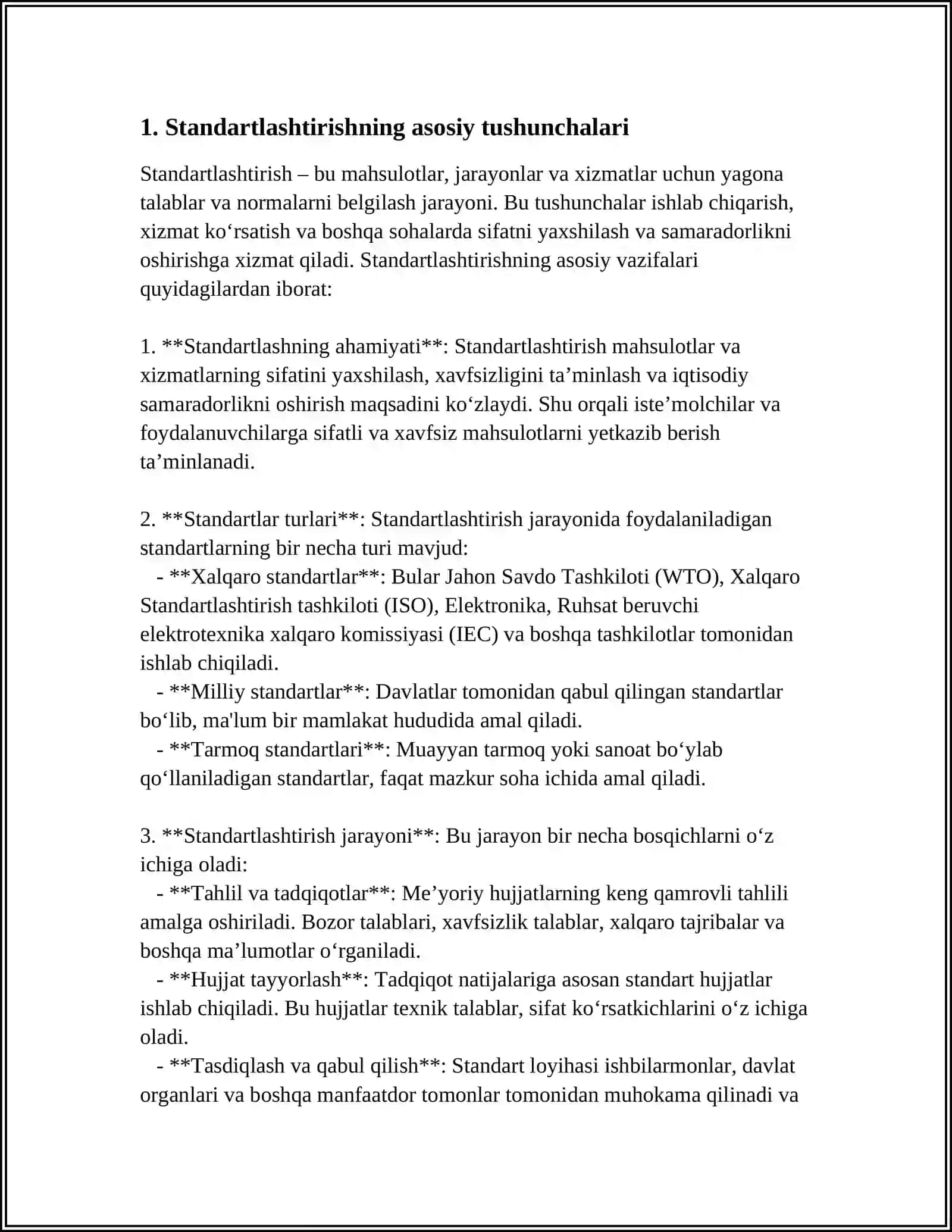 STANDARTLASHTIRISH OBYEKTLARI 3