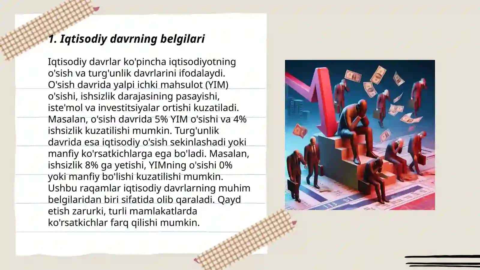 Iqtisodiy davr va iqtisodiy tebranishlarning sabablari 3