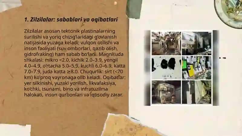 Geologik halokatlar va avariyalar 3