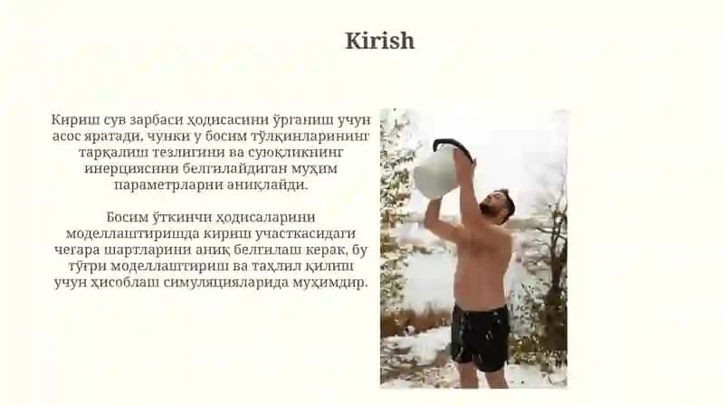 Gidravlik zarba hodisasi 3