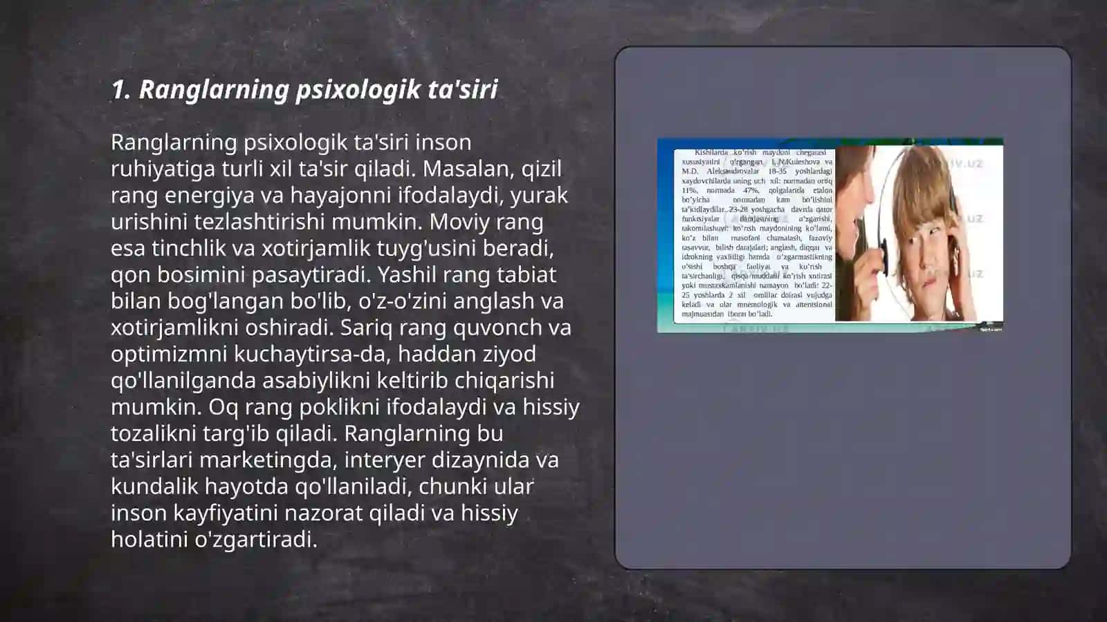 Ranglar psixologiyasi va vizual dizayn 3