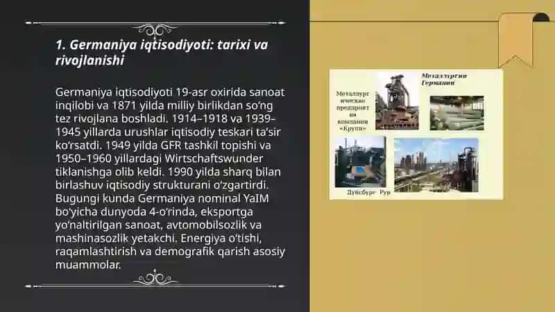 Germaniya iqtisodiyoti 3