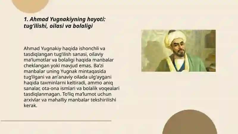 Ahmad Yugnakiy hayoti va ijodi 3