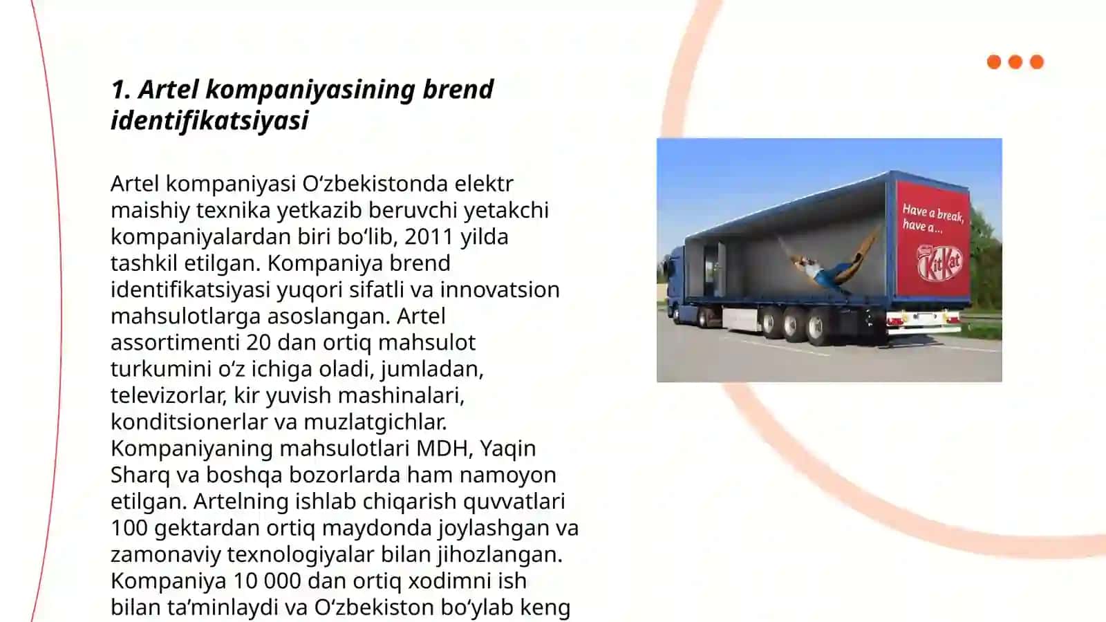 Artel kompaniyasining brend identifikatsiyasi 3