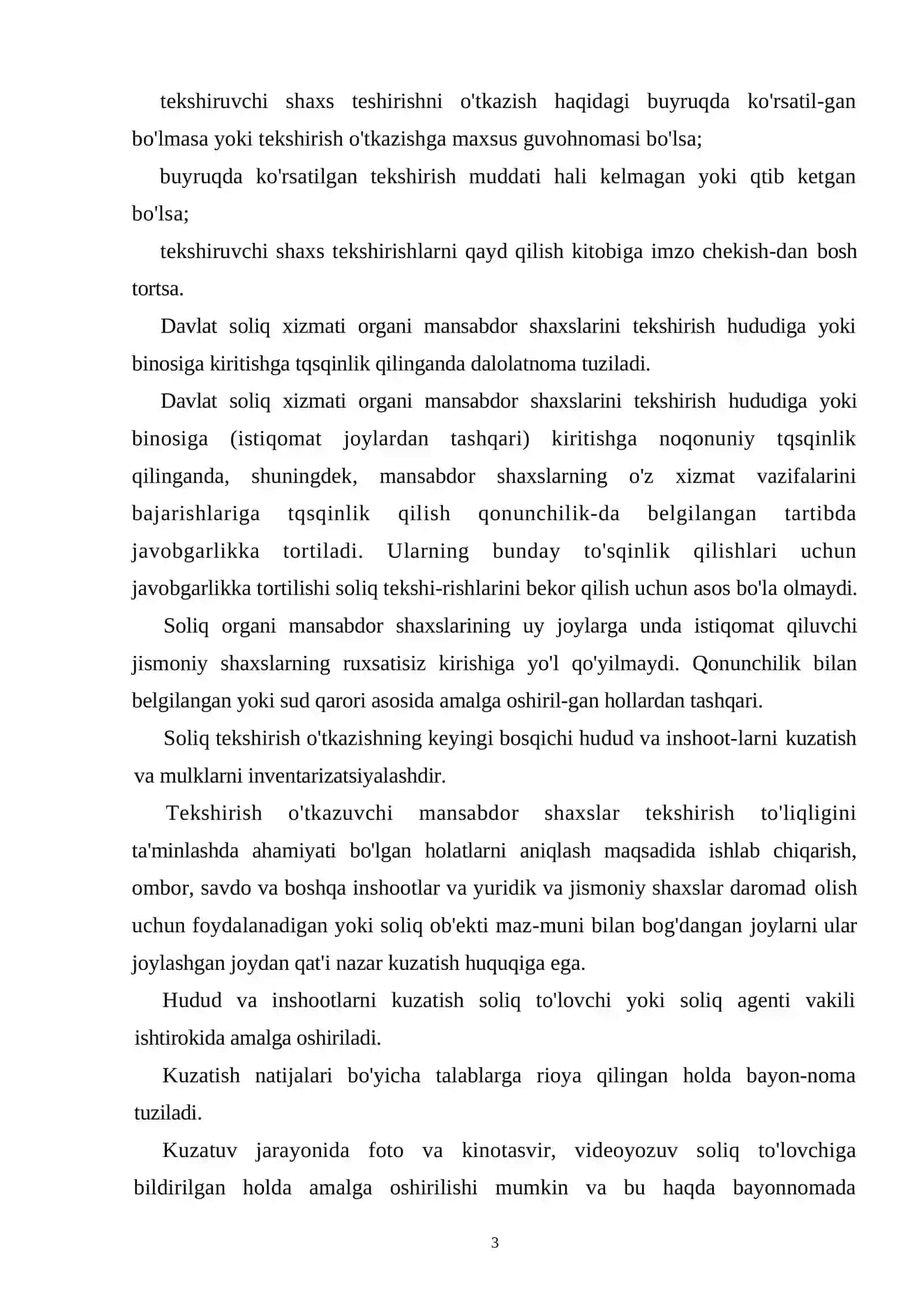 Soliq TCKSHIRISHLARINI O'TKAZISH TARTIBI 3