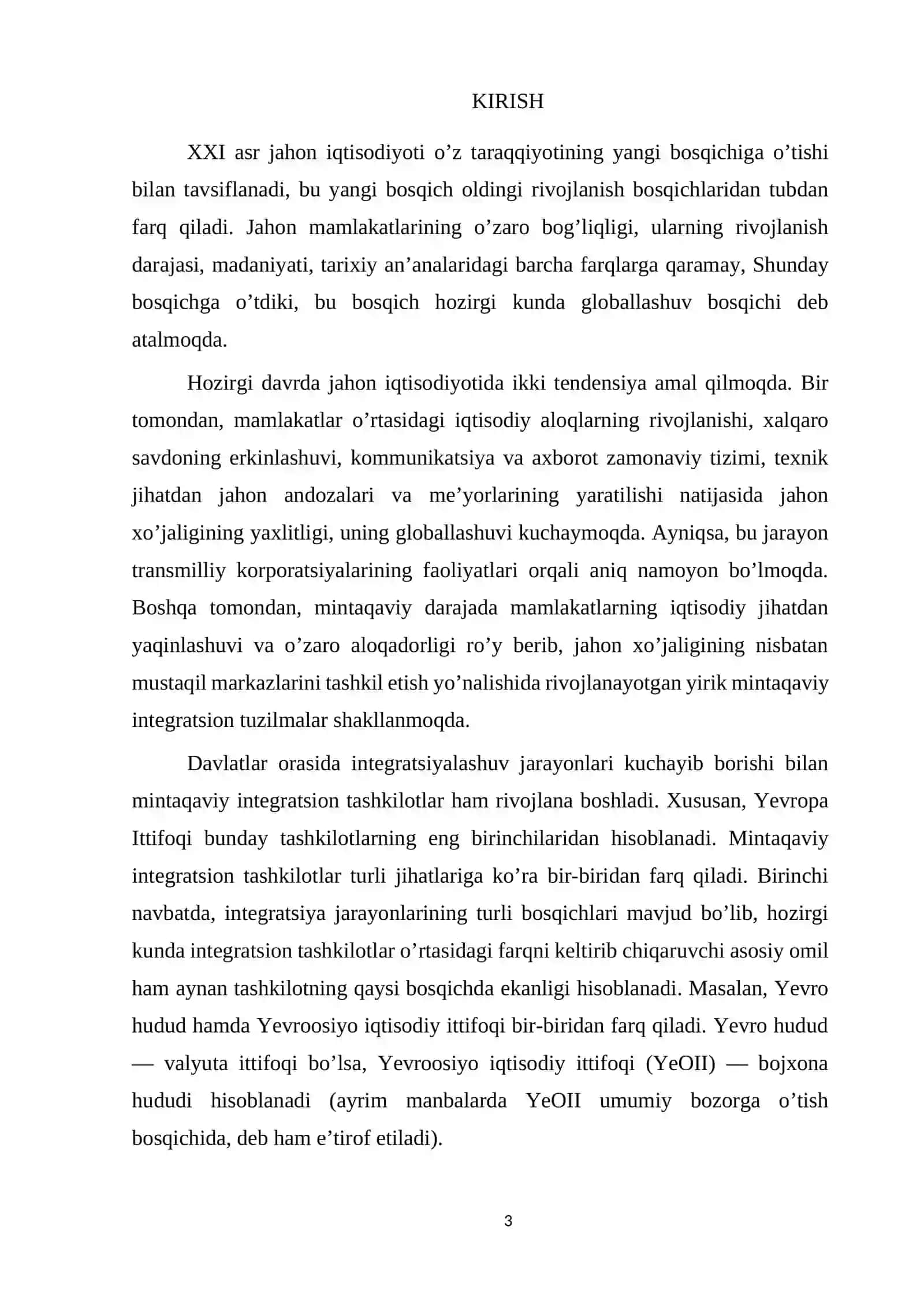 Jahon iqtisodiyoti 3