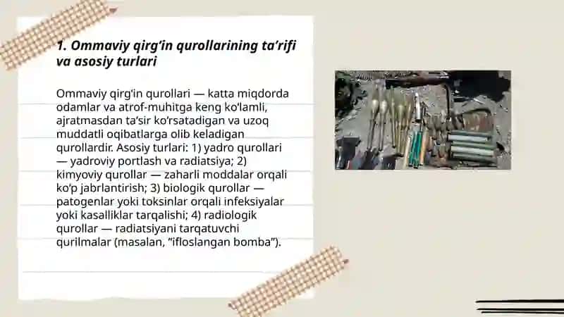 Ommaviy qirg‘in qurollari 3