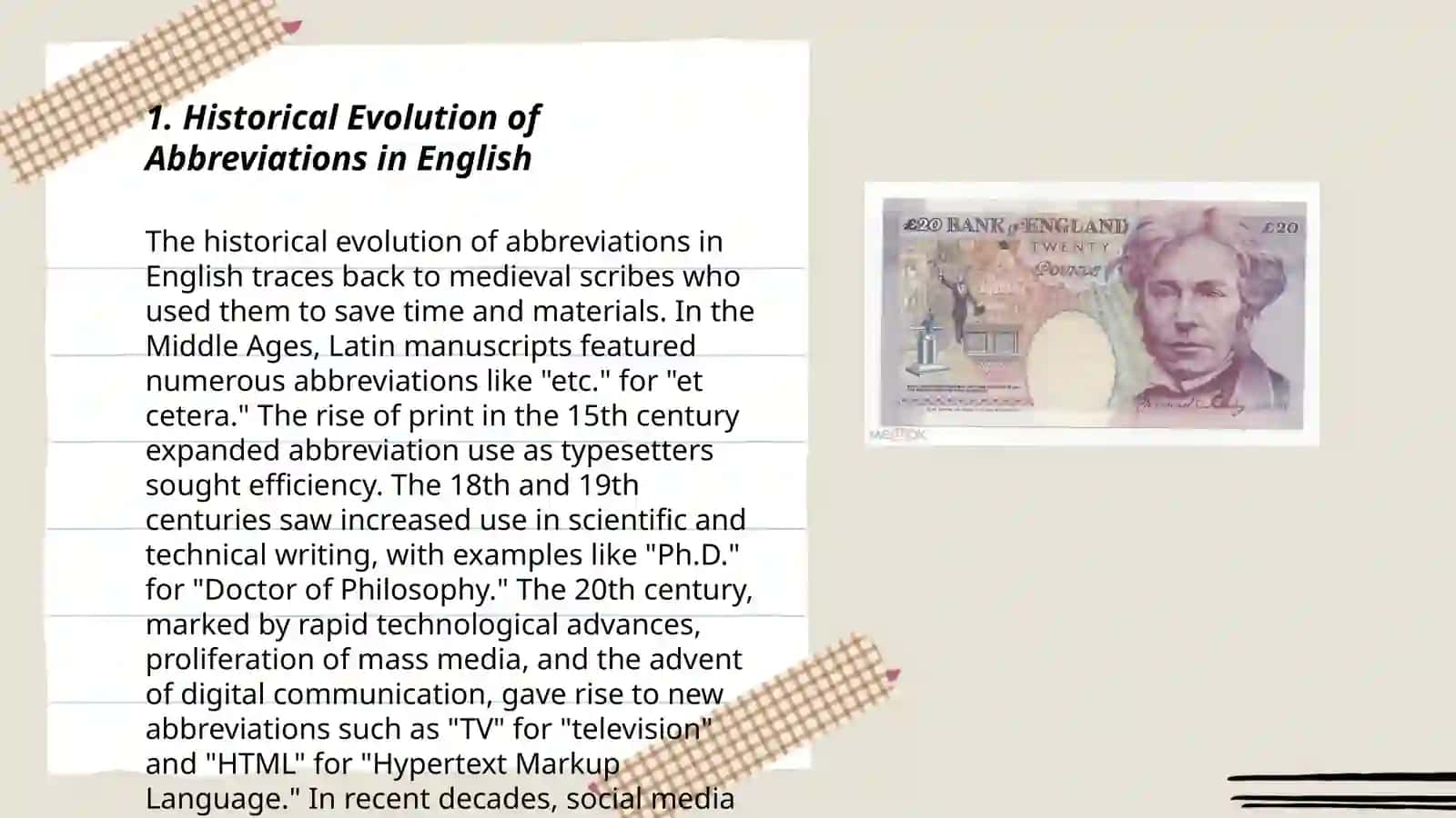 Role of abbreviation in Modern English 3