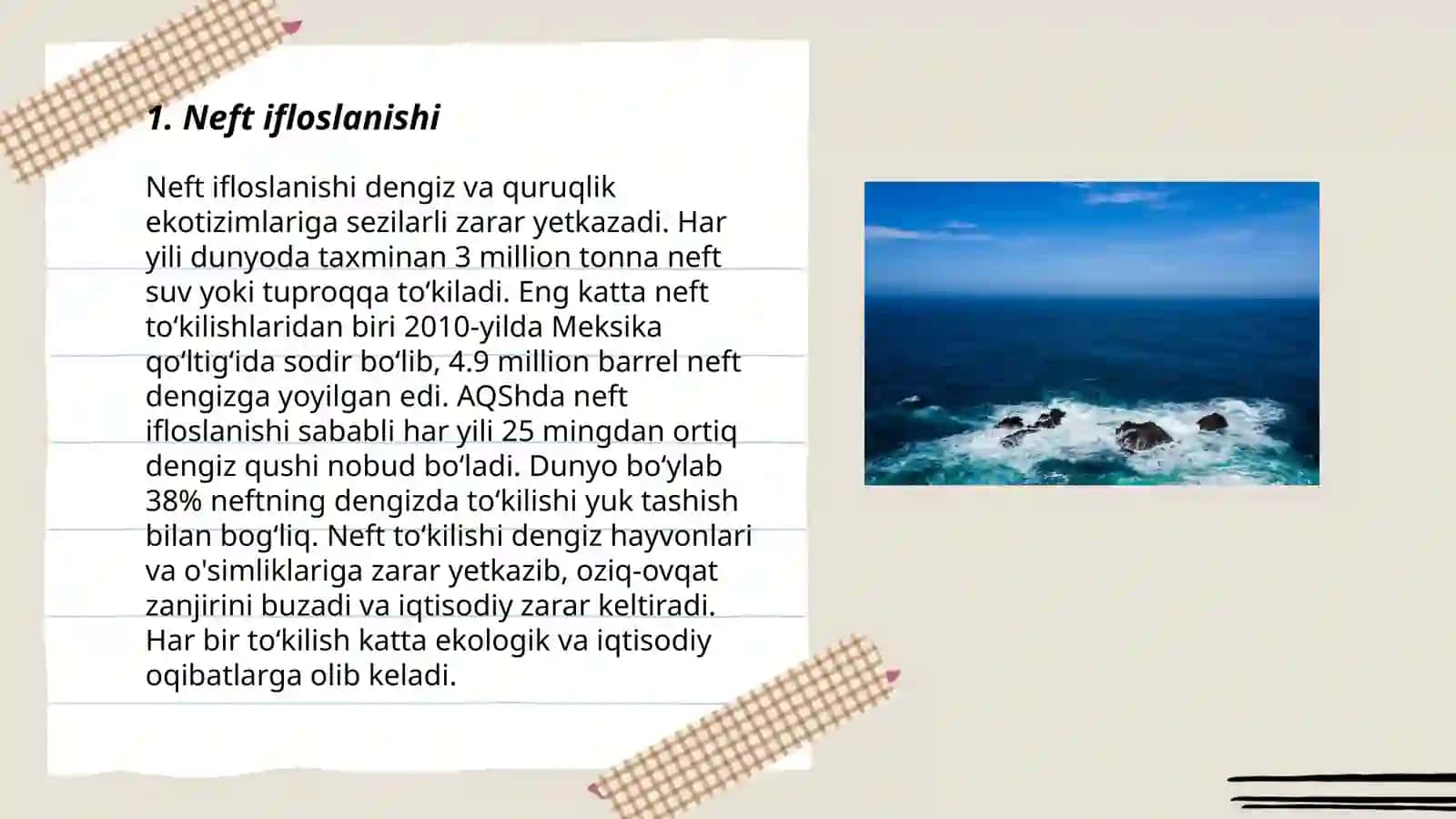 Neft ifloslanishi 3