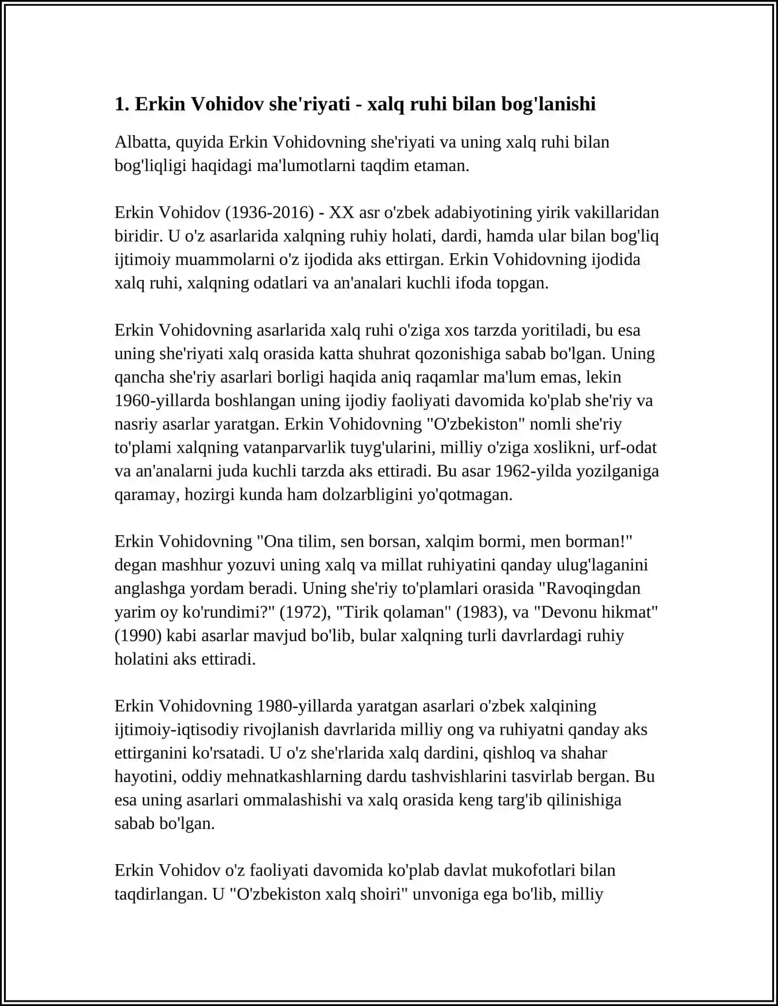 ERKIN VOHIDOV SHE'RIYATI POETIKASI 3