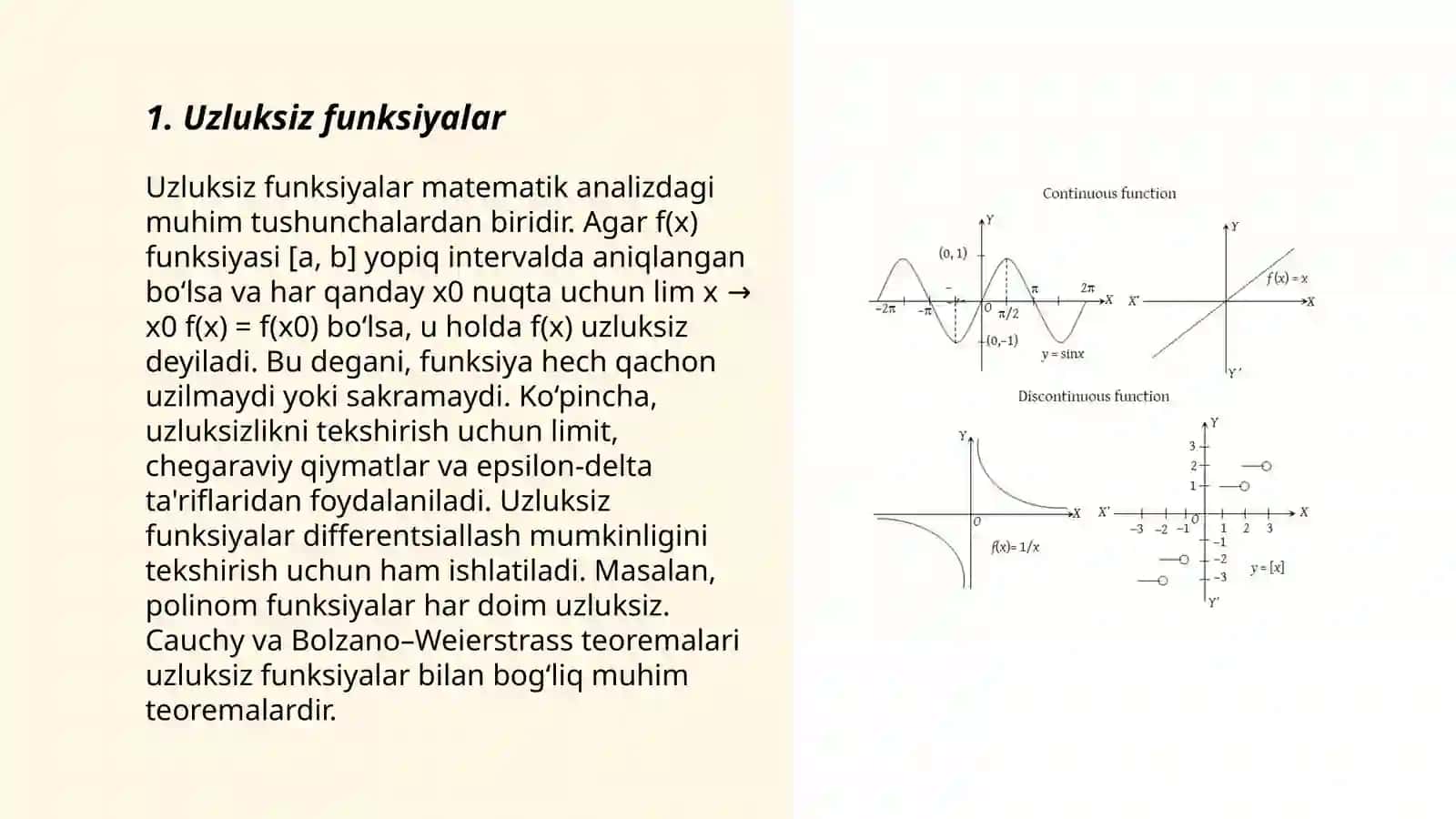 Funksiyalarning uzluksiz moduli 3