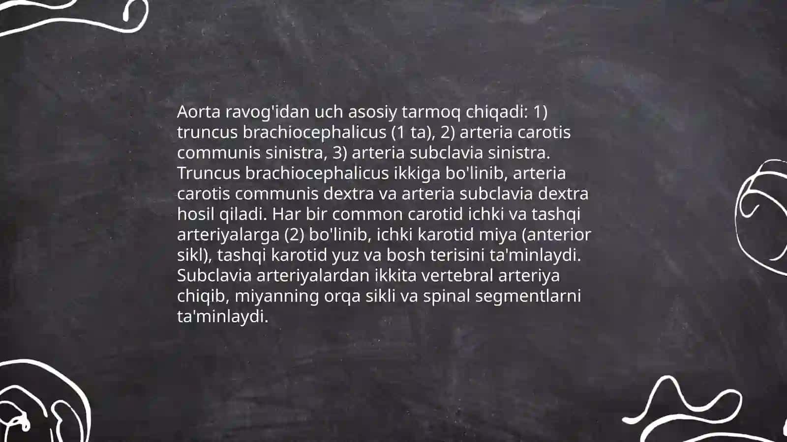 Aorta ravog'i tarmoqlari okklyuzion kasalliklari 3