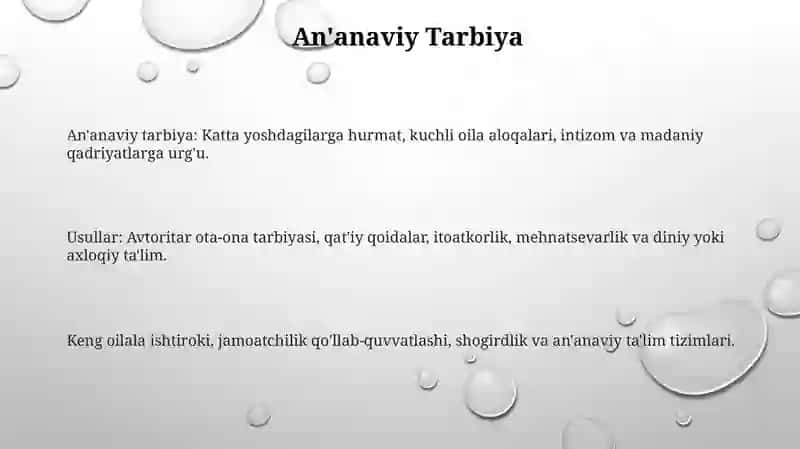 Tarbiya usullari va shakillari 3