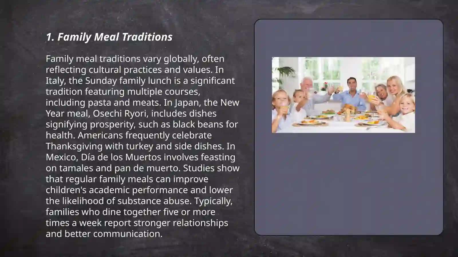 Family Meal Traditions 3